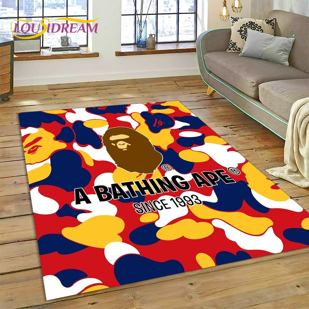 Commercial Printing Services - 3D-printen B-BAPE mode-tapijt voor slaapkamer, woonkamer,