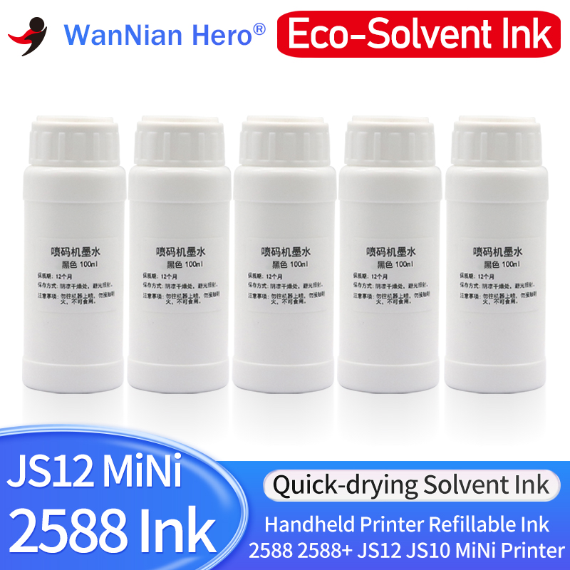100Ml Navulbare Inkt Compatibe - Solvent Printer Ink recensie en prijs