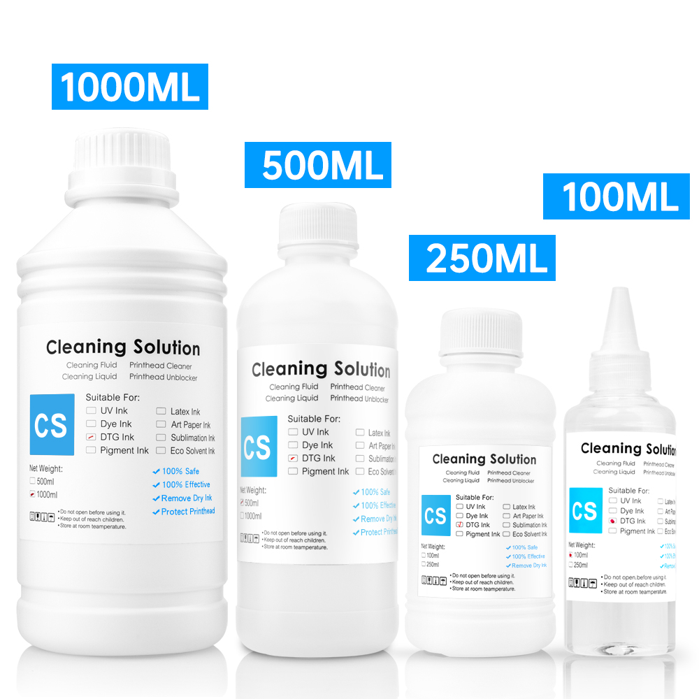 100ML DTG Reinigingsoplossing  - Direct To Garment Ink recensie en prijs