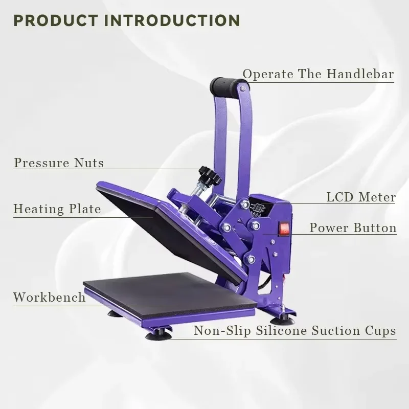 8-in-1 Heat Press Machine Supe - Commercial Grade Printing Press recensie en prijs