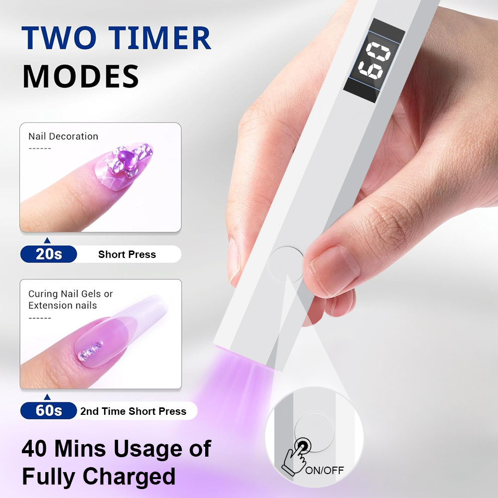 Timerbare UV LED nagellamp met - Uv Led Lamp Printer recensie en prijs