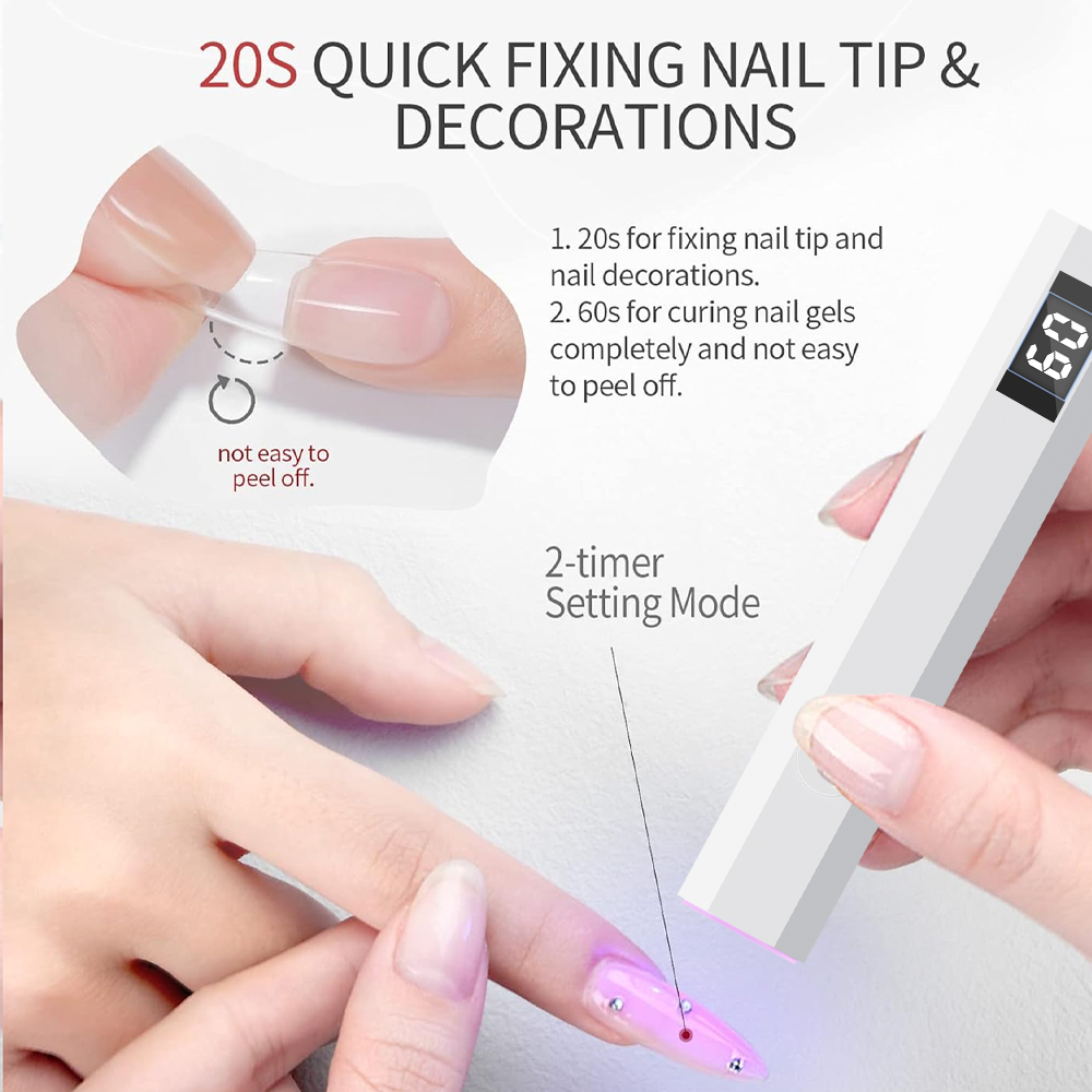Timerbare UV LED nagellamp met - Uv Led Lamp Printer recensie en prijs