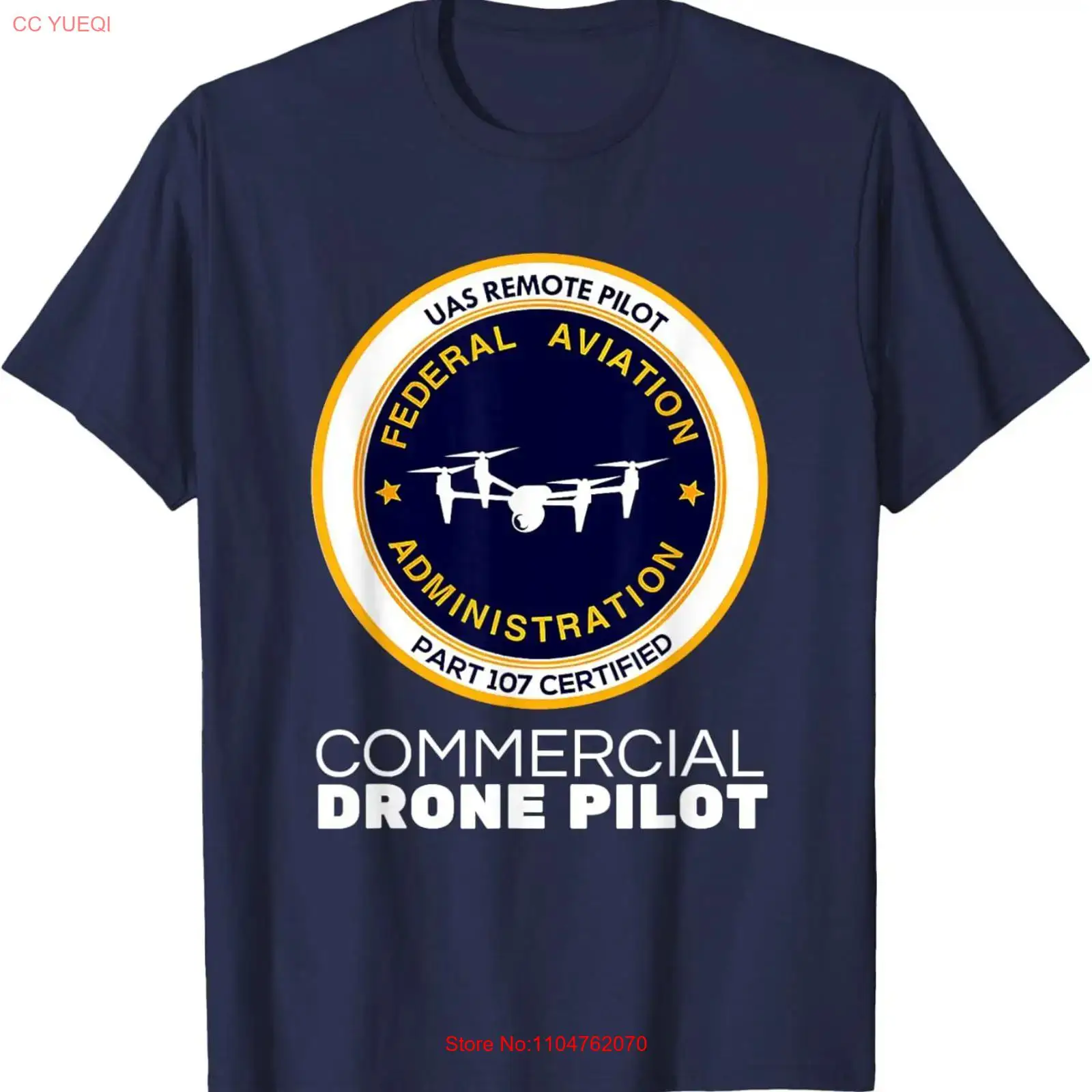 FAA Commercial Drone Pilot T-s - Commercial Printing & Packaging Pvt Ltd Photos recensie en prijs