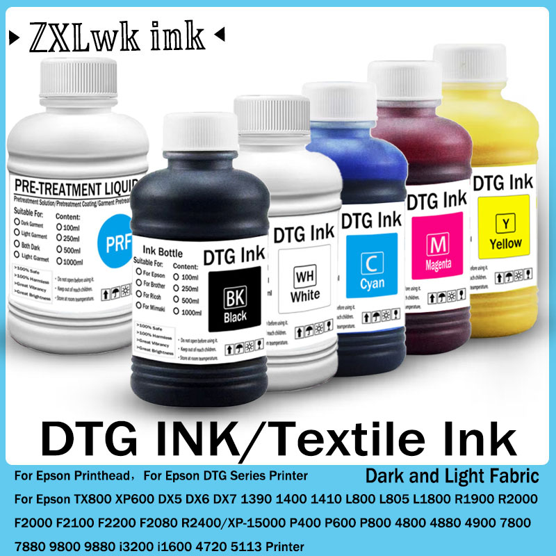 DTG-inkt 250ML Textielinkt voo - Direct To Garment Ink recensie en prijs