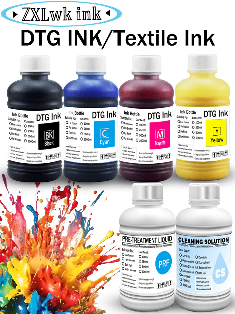 DTG-inkt 250ML Textielinkt voo - Direct To Garment Ink recensie en prijs