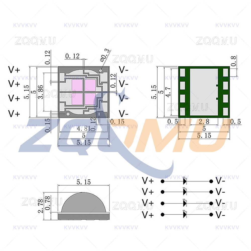 1 stuks 10W UV LED-chip 365 37 - Uv Led Lamp Printer recensie en prijs